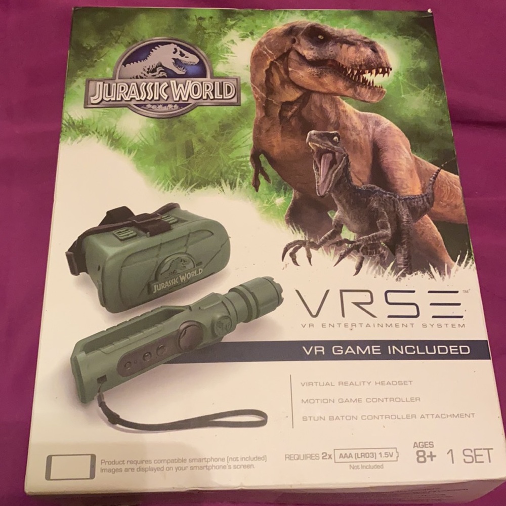 Virtual Reality Jurassic World Game